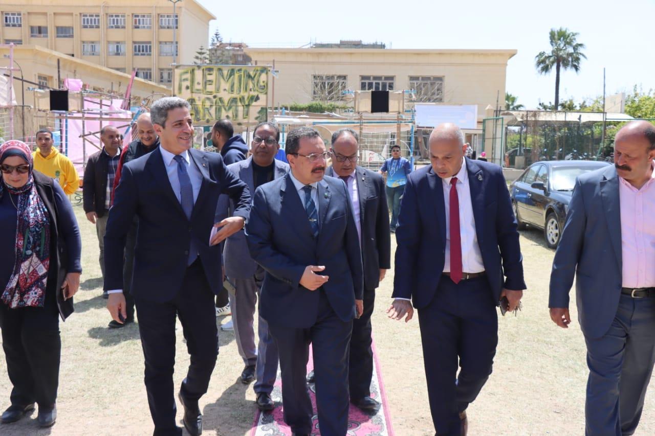   افتتاح المهرجان الكشفي الـ45  بجامعة الإسكندرية 