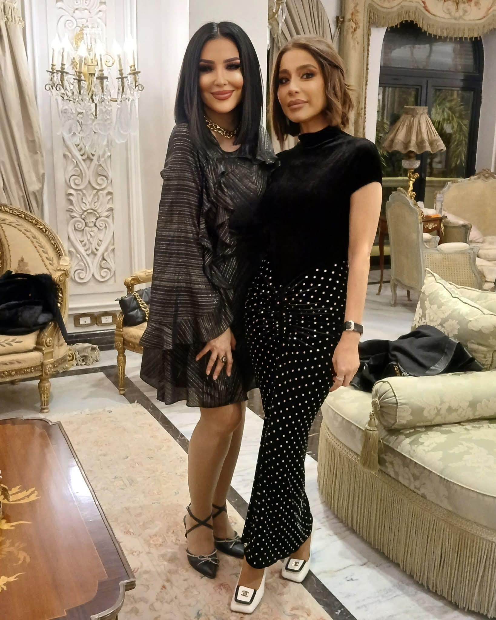  بسمة وهبة تحتفل بعيد ميلادها وسط نجوم الفن والاعلام 