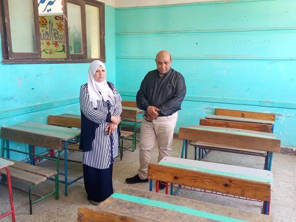 استعدادات مكثفة بمدارس أوسيم قبل انطلاق امتحانات الثانوية العامة