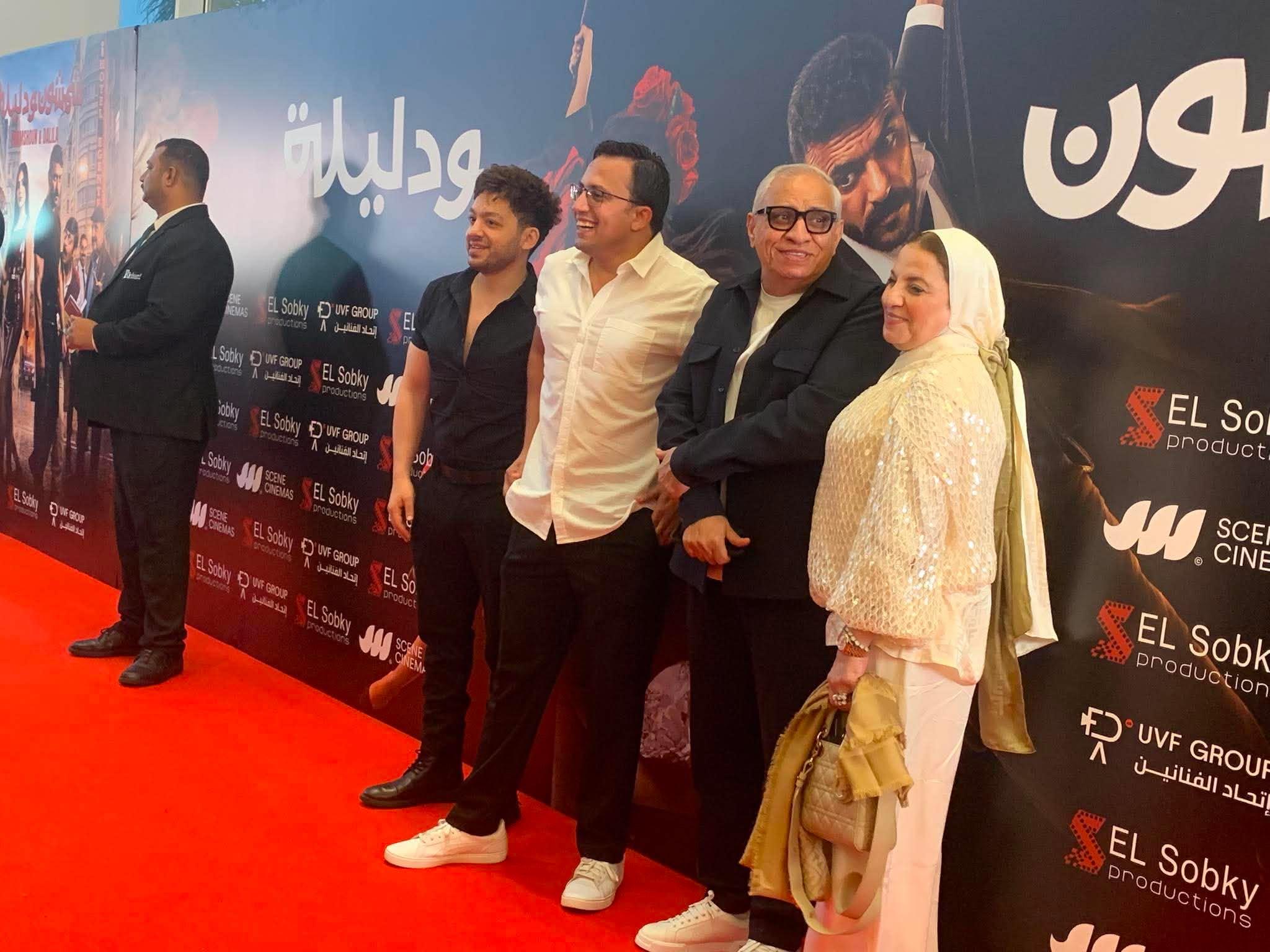 انطلاق العرض الخاص لـ"شمشون ودليلة".. وأحمد السبكي في مقدمة الحضور 