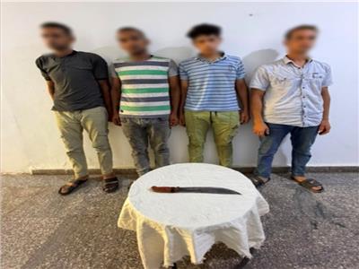مشاجرة بالسلاح الأبيض تهز شبين القناطر.. والمباحث تلقي القبض على المتهمين