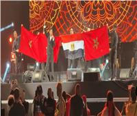 بعد ليلة استثنائية بموازين.. سعد الصغير يرفع علمي مصر والمغرب 