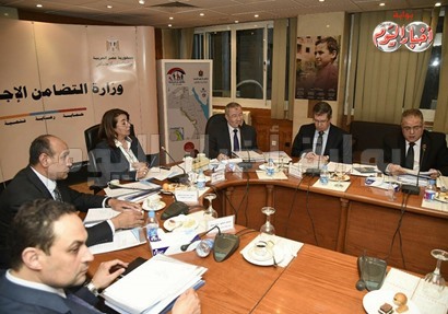 بالصور..غادة والي ترأس مجلس إدارة الهيئة القومية للتأمين الاجتماعي
