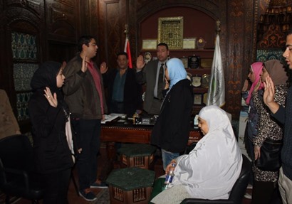 خريجو الصيدلة الجدد يؤدون القسم أمام النقيب 