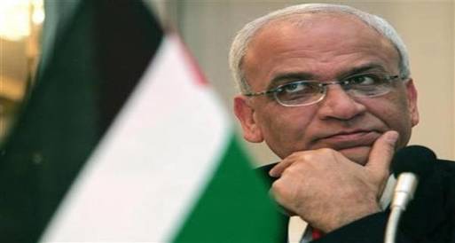 رئيس الوزراء القطري يبحث مع عريقات تطورات الأوضاع الفلسطينية