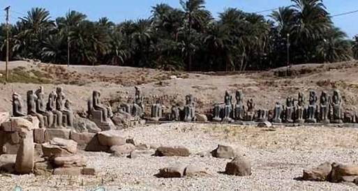 بلاغ كاذب بتعرض معبد "موت" بالكرنك للسرقة 