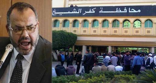 عمال المحاجر بكفر الشيخ يطاردون المحافظ 