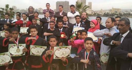 حفل توزيع جوائز بطولة الجمهورية لتنين العرب