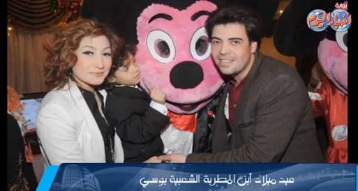 بالفيديو.. مطربة "آه يا دنيا" تحتفل بمولد ابنها