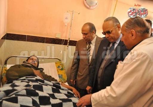 مجدي البتيتي يزور مصابي الحادث