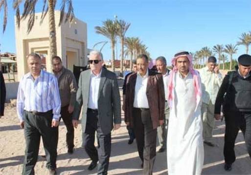 فودة والحفناوي يتفقدا كمائن ونقاط تفتيش أمنية
