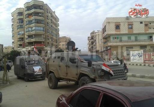 صورة من تأمين الشرطة