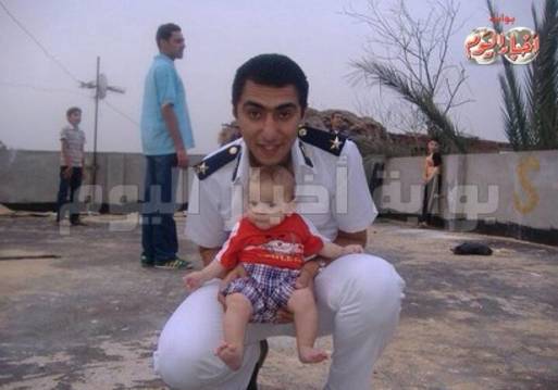شهيد الشرطة الملازم أول مازن ابراهيم معاون مباحث مركز كفر الدوار