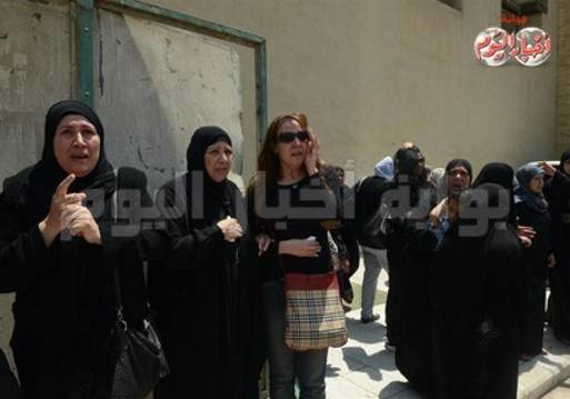 عزاء الفنان خليل مرسي 