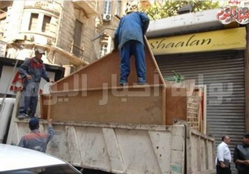 مديرية أمن القاهرة تواصل إخلاء شوارع وسط البلد لليوم الثالث
