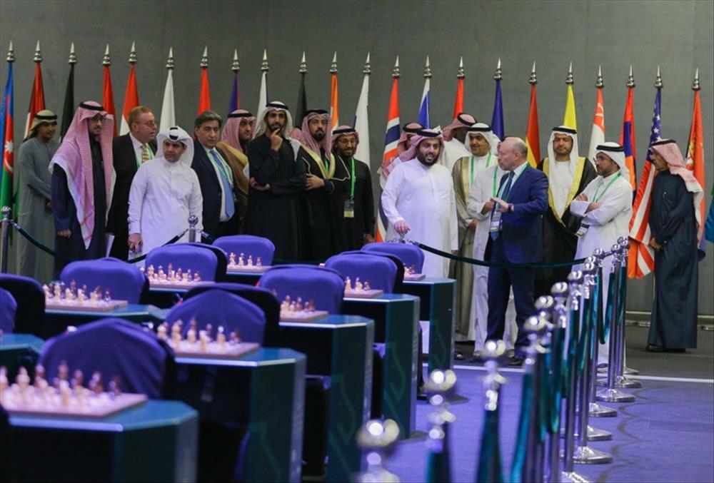 تركي آل الشيخ يفتتح بطولة كأس الملك سلمان للشطرنج
