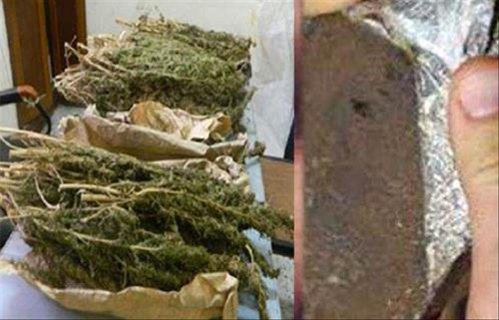  ضبط 43 كجم بانجو وحشيش و8 تشكيلات عصابية