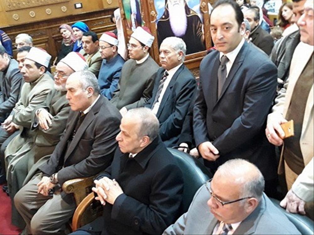 الألاف يحتفلون بقداس عيد الميلاد بكنائس القليوبية