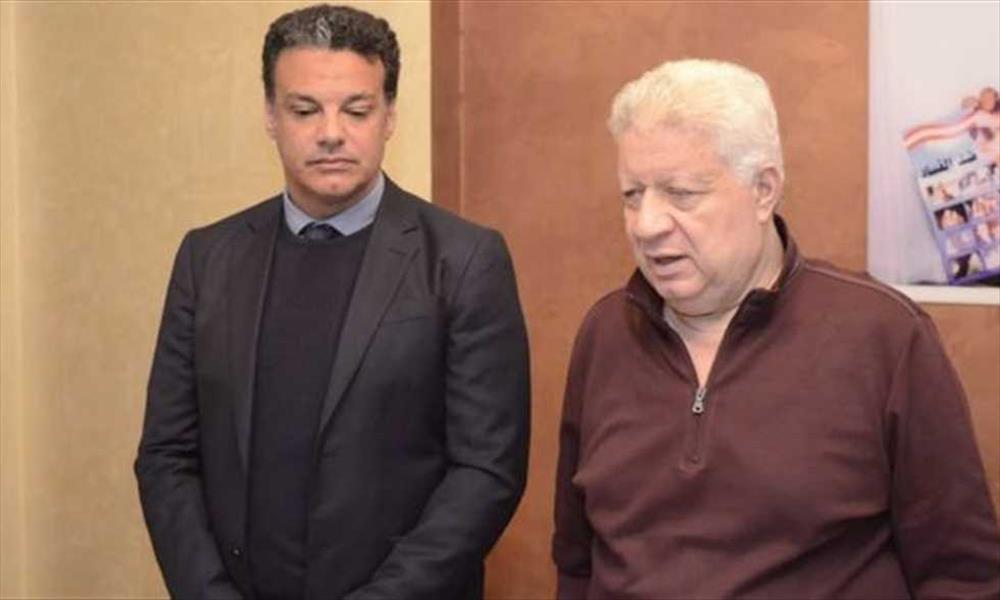 مرتضي منصور وايهاب جلال