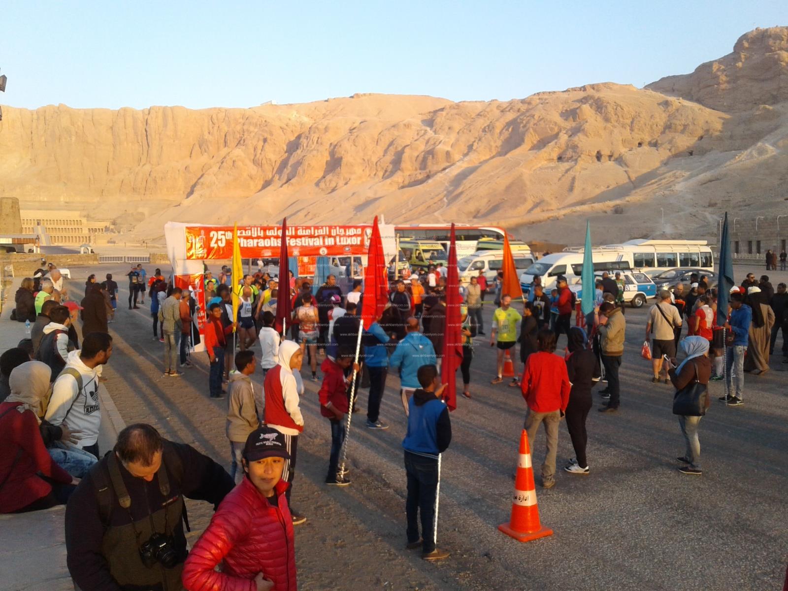 صورة من المارثون