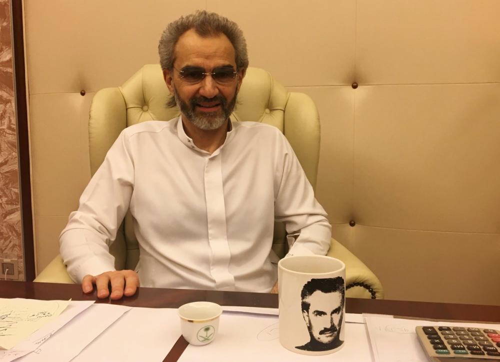 الملياردير السعودي الأمير الوليد بن طلال