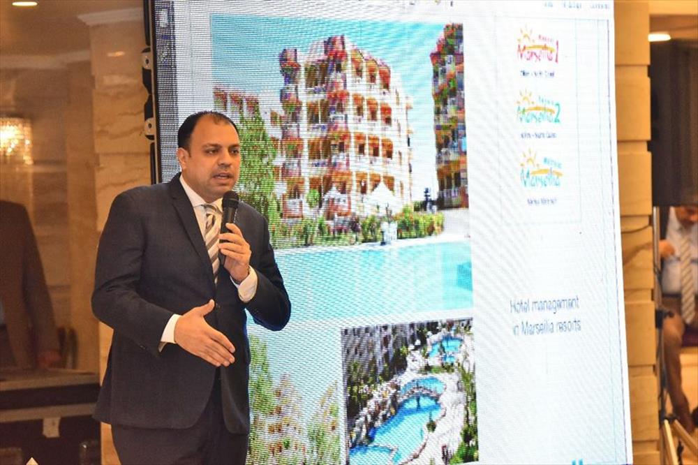 إيهاب الجندي العضو المنتدب لمجموعة مرسيليا للتنمية السياحية