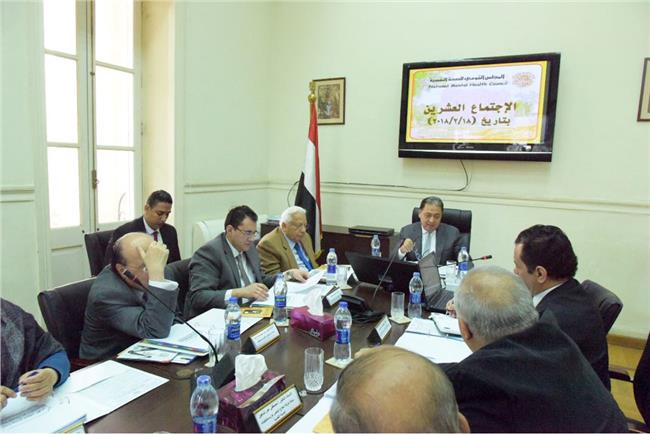 اجتماع وزير الصحة بالمجلس القومي للصحة النفسية