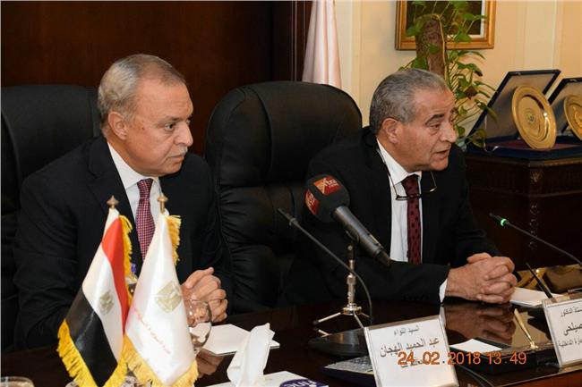 وزير التموين والتجارة الداخلية علي المصيلحي