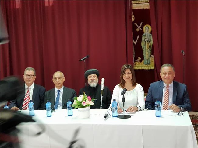 السفيرة نبيلة مكرم وزيرة الدولة للهجرة