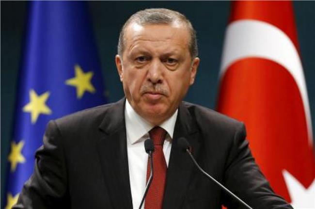  الرئيس التركي رجب طيب إردوغان