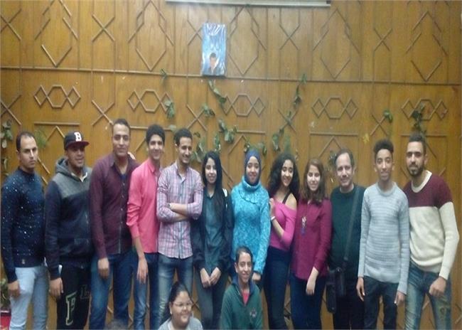 أبطال مسرحية «حكاية سعيد الوزان»