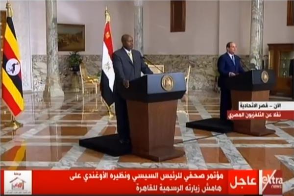 «السيسي»: تذليل العقبات لدعم الاستثمارات مع أوغندا
