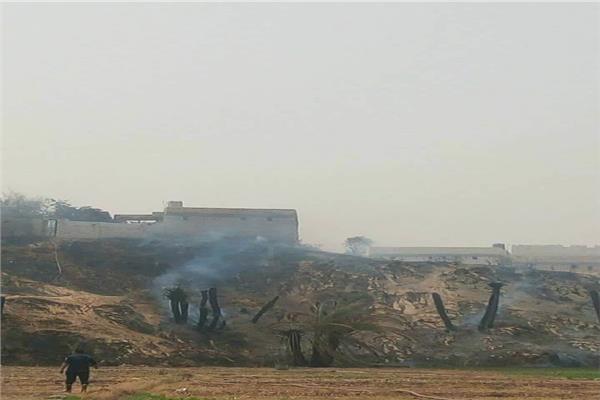 إخماد حريق بـ30 منزل بقرية بأبو قرقاص بالمنيا