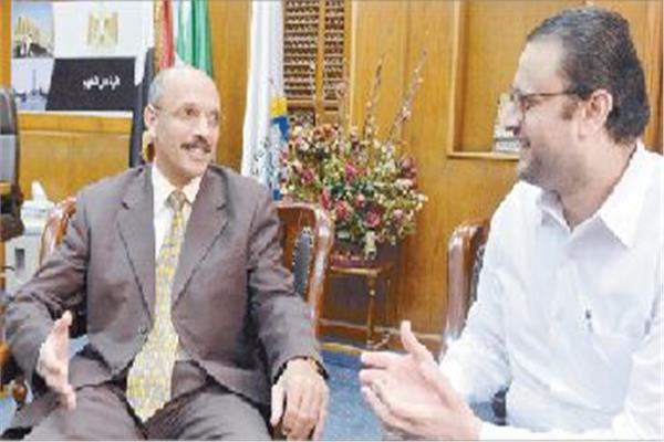 د. عبدالراضى فى حواره مع «الأخبار» 