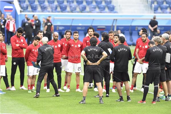 المران الختامي لمنتخب مصر