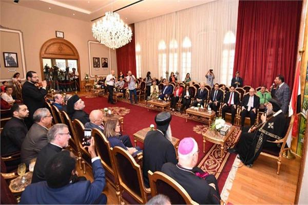 البابا تواضروس خلال استقبال وفد إيطاليا