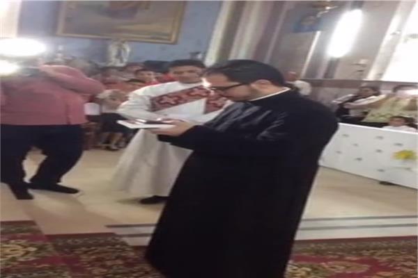الكاثوليكية تحتفل بارتداء الثوب الاكليريكي للشماس وسيم حنا