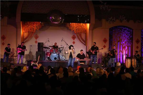 حفل نسمة محجوب بالمسرح المكشوف