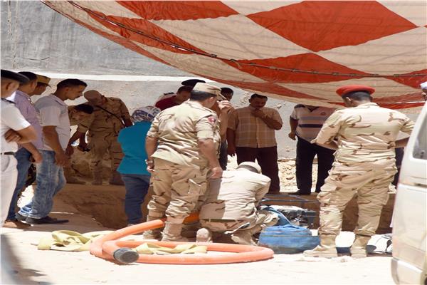 شفط ميه الصرف الصحي من تابوت الإسكندرية