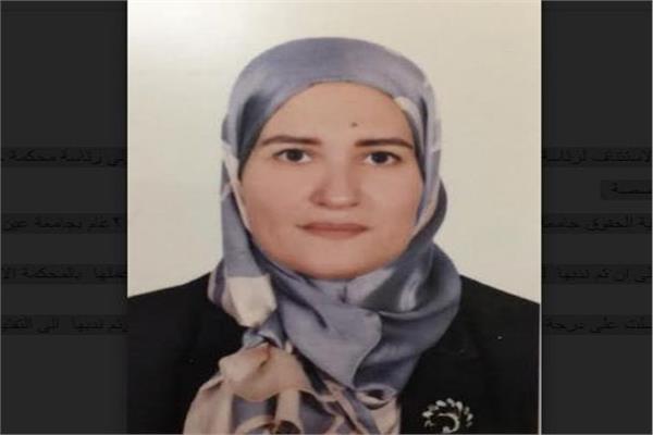 المستشارة حسناء شعبان اول سيدة ترأس محكمة فى مصر