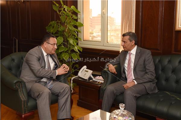 محافظ الإسكندرية يستقبل قنصل عام المملكة العربية السعودية