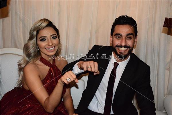 خطوبة الفنانة مروة جمال ووليد فريد 
