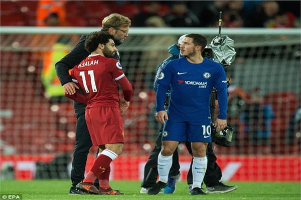 محمد صلاح وهازارد