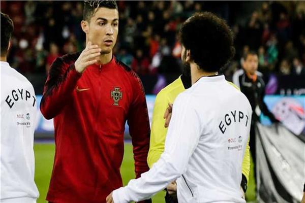 كريستيانو رونالدو ومحمد صلاح
