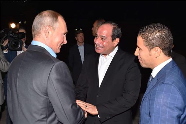 الرئيس السيسي ونظيره الروسي في سوتشي - أرشيفية
