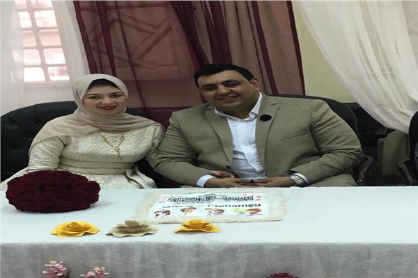 مدير شئون اللاعبين ببراميدز يحتفل بعقد قرانه 
