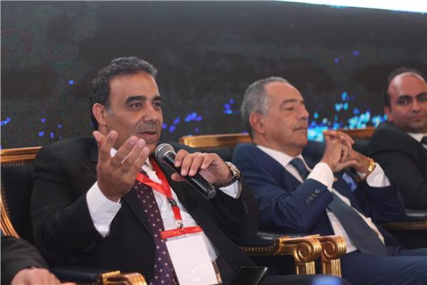 جانب من مؤتمر إطلاق مبادرة "مع بعض أقوى"