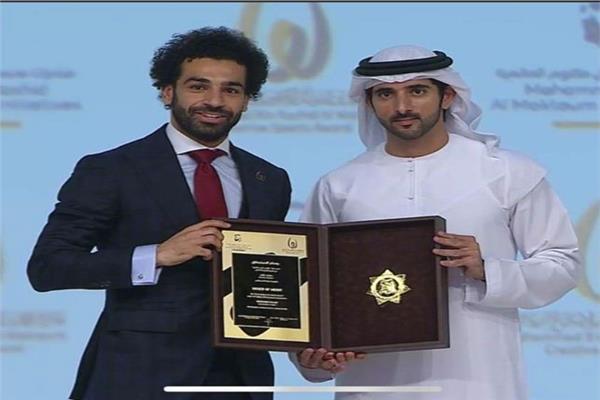 محمد صلاح في حفل الإبداع الرياضي 