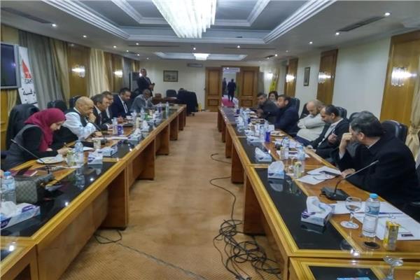 إجتماع غرفة صناعة الملابس الجاهزة والمفروشات المنزلية بإتحاد الصناعات المصرية