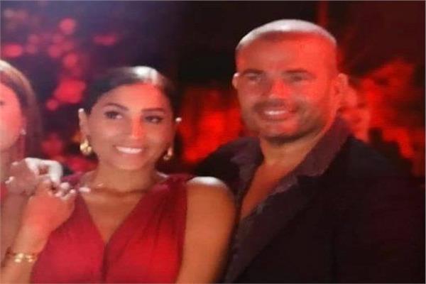 عمرو دياب و دينا الشربيني